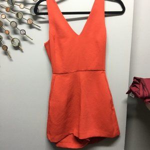 Aritzia | Wilfred | Red Romper